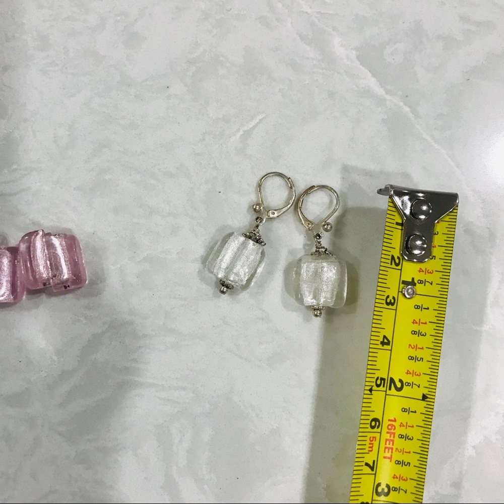 Italian Blown Glass Earrings - Picture 5 of 5